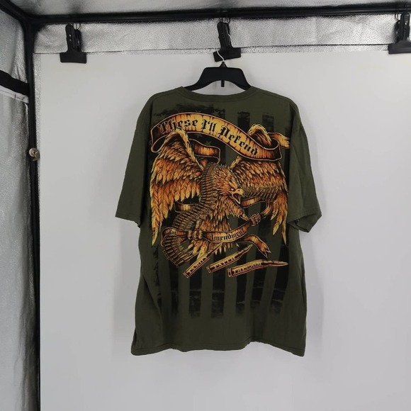 Gunfighter Wear Men's Short Sleeve T-Shirt These I'll Defend: 2nd Amendment 2XL - Picture 8 of 8